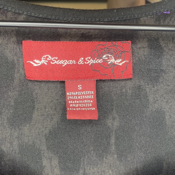 Sugar & Spice designer dress animal print - Picture 4 of 4